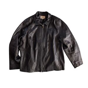 Worthington Lambskin Leather Jacket 2X